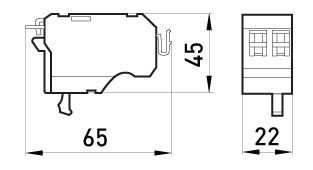 Независимый расцепитель E.Next e.industrial.ukm.400-800.FL.220 220В (i0070003) - фото №1