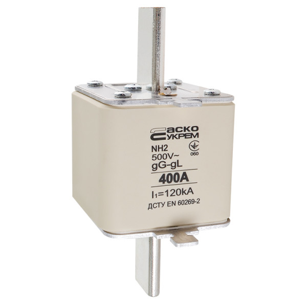 Запобіжник Аско-Укрем NH2 400A gG (A0050010037) - фото №1