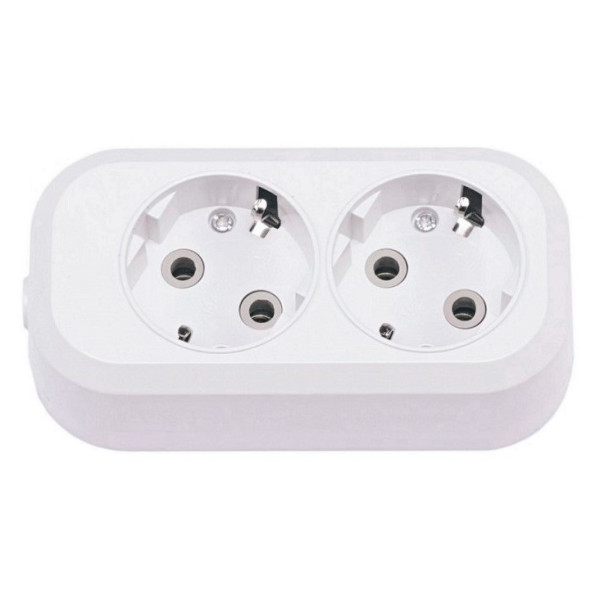 Колодка TNSy Leon на 2 розетки з заземленням (TNSy5000064)