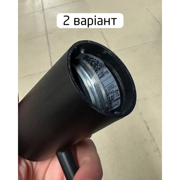 Бра, настенный светильник Nowodvorski 37805 Orbit GX53 1x12W IP20 черный - фото №2