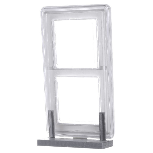 Двомісна рамка Berker Q.7 10126189 (полярна білизна) - фото №6