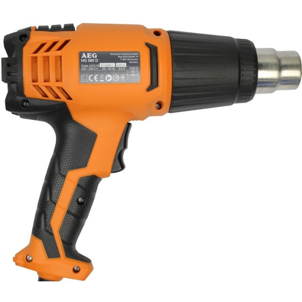 Фен AEG 4935441015 1500Вт 300/560ºС - фото №3