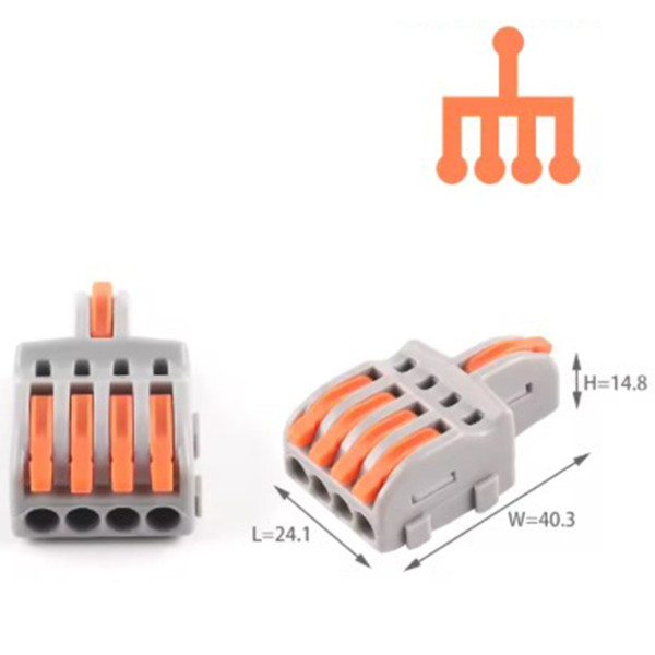 Проходная клемма TOSUNlux PCT-14 32А 400В (6931934238433) - фото №1