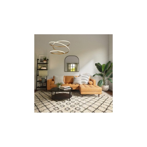 Підвісний світильник Reality 334811-03 Rollercoaster Led 1x50W 4000K 4000Lm IP20 Gold - фото №1