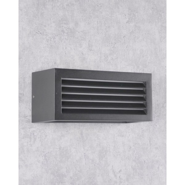 Вуличний світильник Goldlux 320025 Osaka E27 1x12W IP54 чорний - фото №1