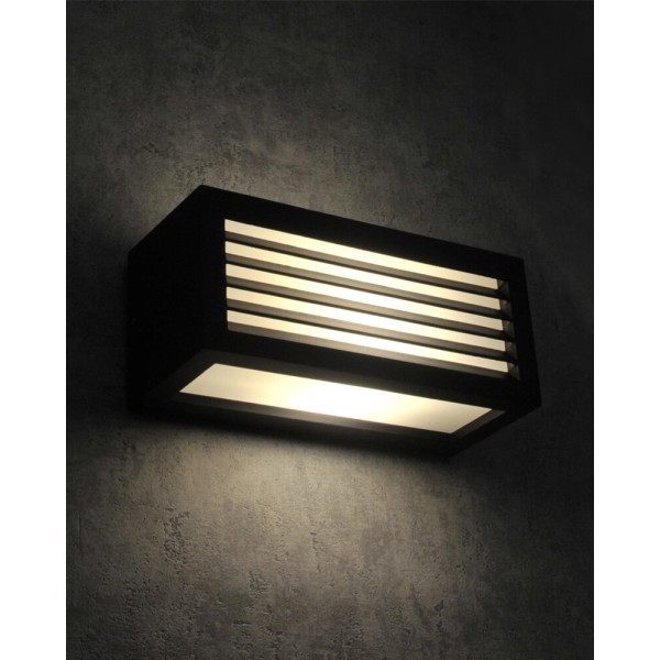 Вуличний світильник Goldlux 320025 Osaka E27 1x12W IP54 чорний - фото №3