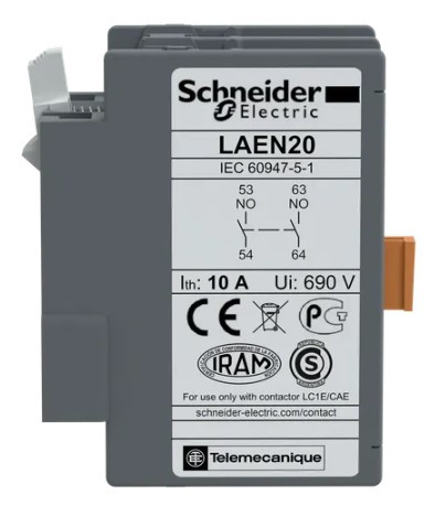 Дополнительный контакт Schneider Electric TeSys LAEN20 - фото №1