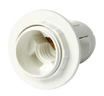 Патрон E.Next s9100006 Е14 с гайкой белый