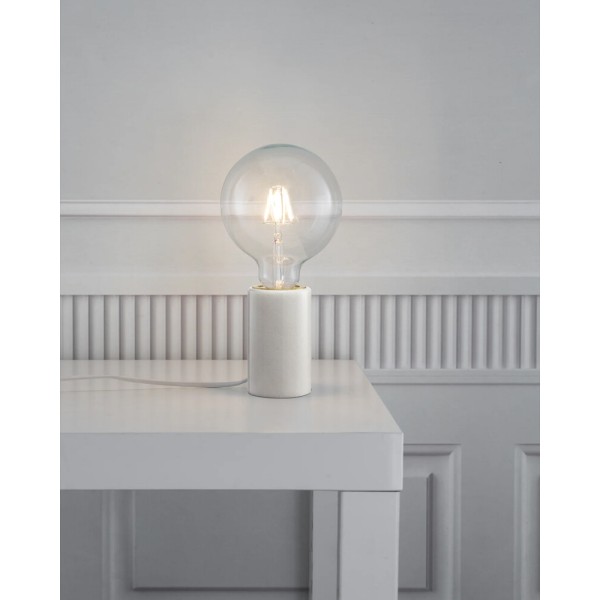 Настільна лампа Nordlux 45875001 Siv E27 1x60W IP20 біла - фото №2