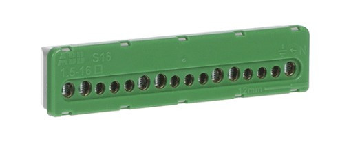 Клеммный блок PE ABB 41Z59 9x6+7x16мм² (1SPE007715F0743)