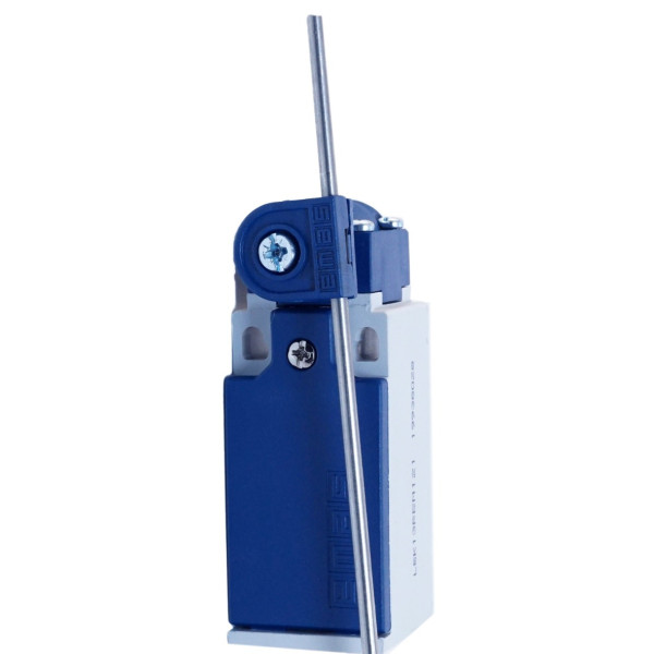 Кінцевий вимикач EMAS L5K13REM121 з пластиковою консоллю та металевим контактним (1НО+1НЗ)