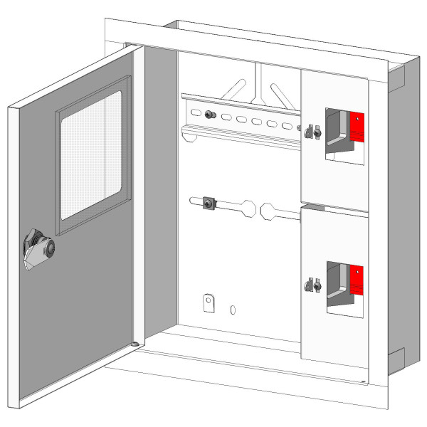 Корпус учета и распределения ЯУР-1В-4Э стандарт - фото №4