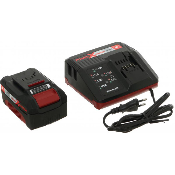 Комплект з акумулятора та зарядного пристрою EINHELL 4512042 18В 4.0Ач PXC Starter Kit - фото №1