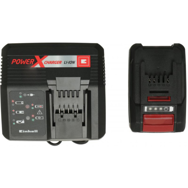 Комплект з акумулятора та зарядного пристрою EINHELL 4512042 18В 4.0Ач PXC Starter Kit - фото №3