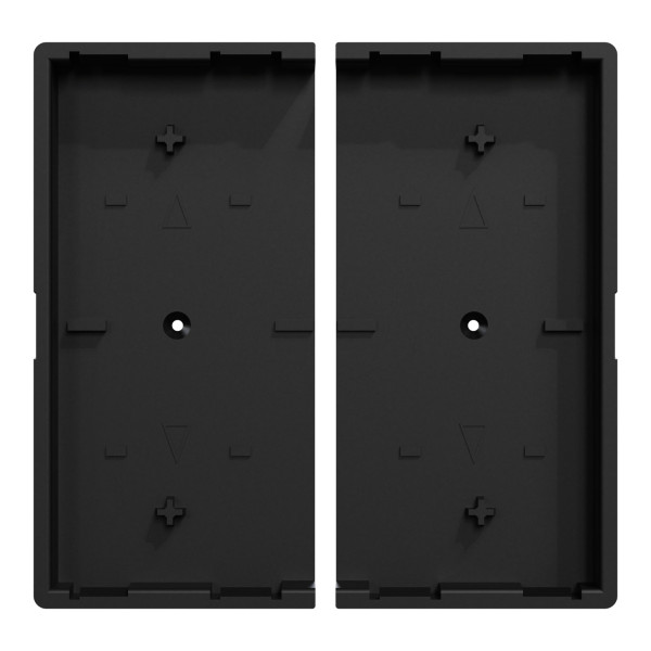 Клавіша KNX для модуля 2-кнопкового вимикача Merten System M, MEG5220-0403 (матова чорна) - фото №1