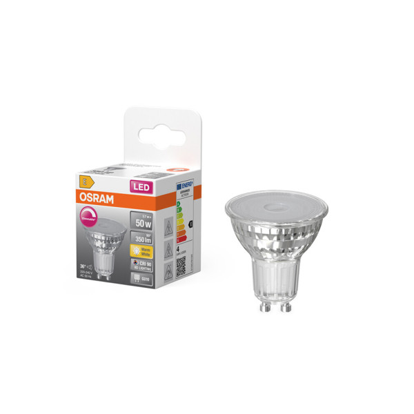 Светодиодная лампочка Osram 4099854457487 LED Superstar PAR16 DIM GU10 1x3.7W 4000K 350Lm IP20 - фото №2