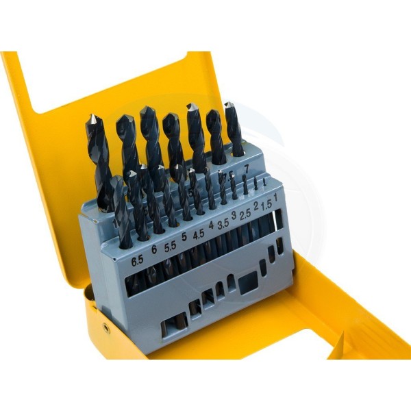 Набір свердел по металу Tolsen (75081) 1.0-10мм (19шт) - фото №2