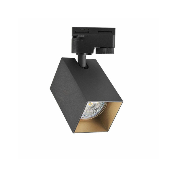 Трековый светильник Goldlux 321756 Square GU10 1x10W IP20 BK - фото №2