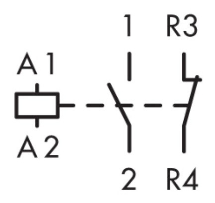 Модульний контактор Schrack BZ326479 230В АС 1НО+1НЗ 25А - фото №1