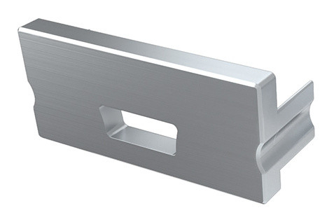 Заглушка Lumines для типа TERRA с отверстием серебро