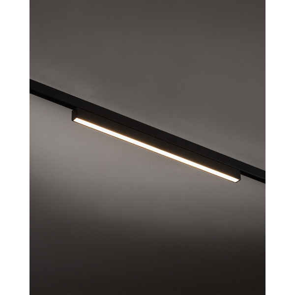 Магнитный трековый светильник Nowodvorski 11743 NANO-LVM Line Out LED 1x10W 3000K 400Lm IP20 черный - фото №2