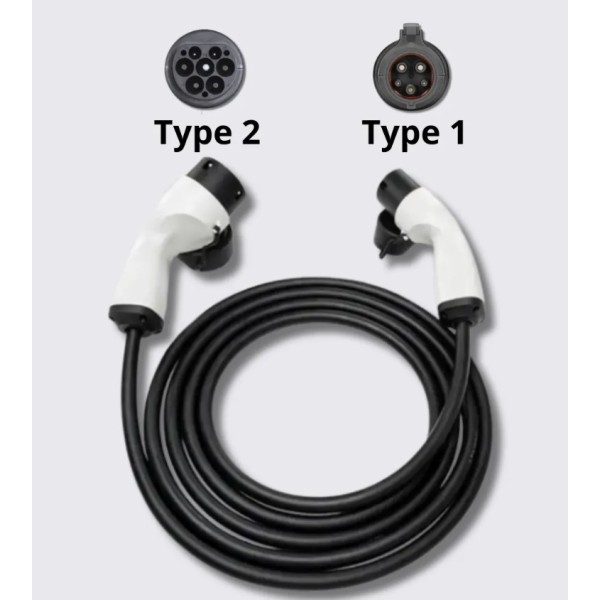 Зарядний кабель Wissenergy WS004 32A Type 2 - GBT - фото №1