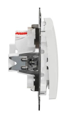 Двоклавішний вимикач Schneider Electric Sedna Design & Elements з підсвіткою білий SDD111105L - фото №2