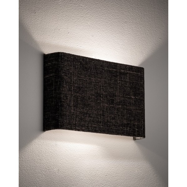 Бра, настенный светильник Nowodvorski 11662 Amarela B G9 2x10W IP20 графитовый - фото №1