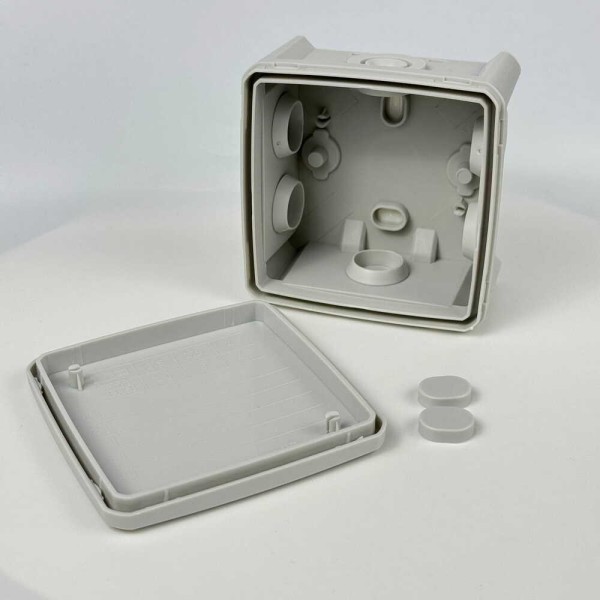 Коробка розподільча СКІМ K85-0 88х88х52 сіра IP54 ( B1102017 ) - фото №4