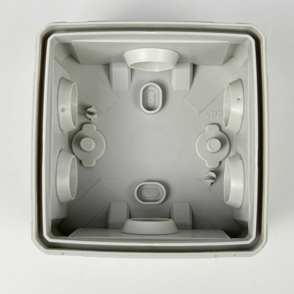 Коробка розподільча СКІМ K85-0 88х88х52 сіра IP54 ( B1102017 ) - фото №5