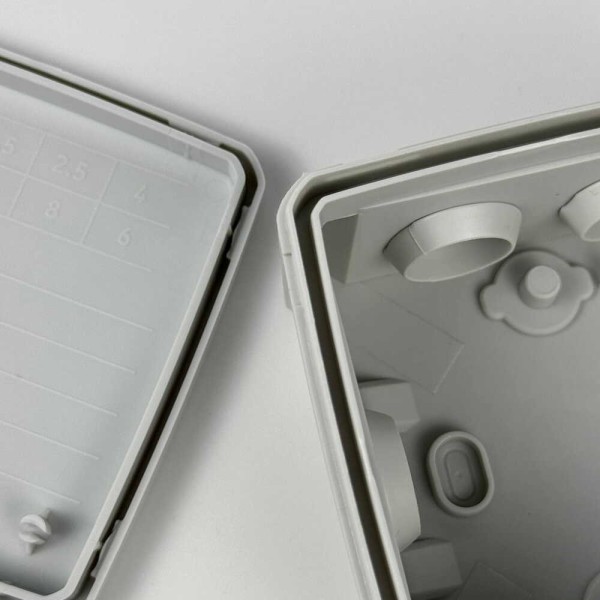 Коробка розподільча СКІМ K85-0 88х88х52 сіра IP54 ( B1102017 ) - фото №7