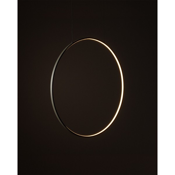 Подвесной светильник, люстра Nowodvorski 11401 Circolo LED M 1x21W 3000K 660Lm IP20 оливковый - фото №1