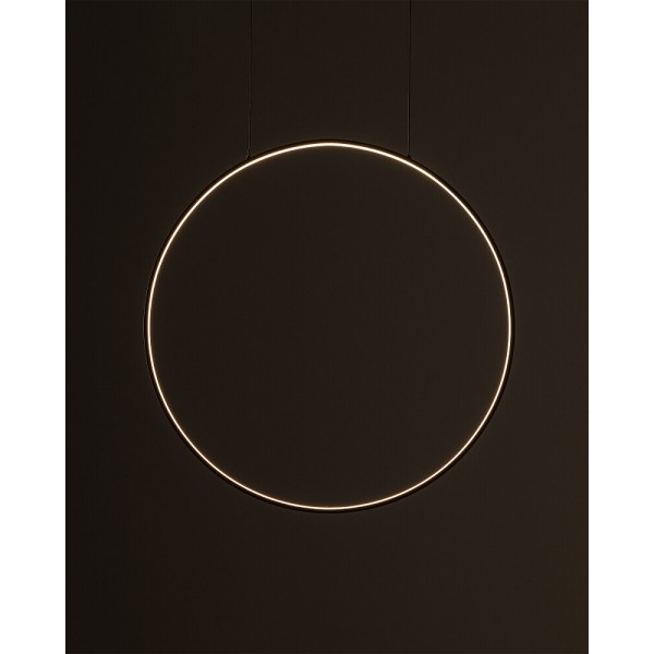 Подвесной светильник, люстра Nowodvorski 11401 Circolo LED M 1x21W 3000K 660Lm IP20 оливковый - фото №2