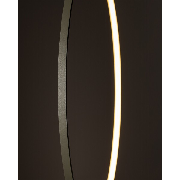 Подвесной светильник, люстра Nowodvorski 11401 Circolo LED M 1x21W 3000K 660Lm IP20 оливковый - фото №4