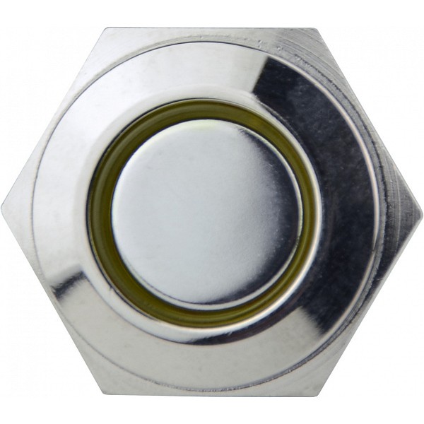 Кнопка Аско-Укрем TYJ 16-261 1NO+1NC 220В з підсвічуванням жовта (A0140010094) - фото №3