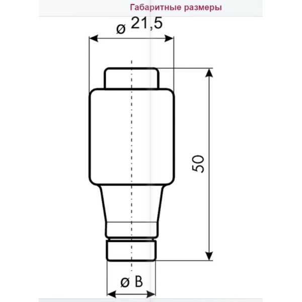 Запобіжник ETI 004322008 DIIUQ30A/500V gR (50 kA) - фото №3