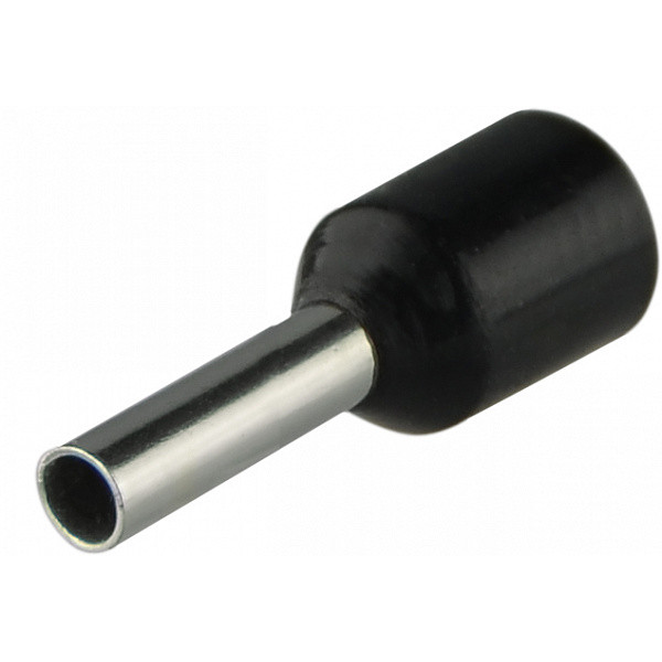 Наконечник Аско-Укрем НТ 1,5-08 изолированный черный 100шт (A0060010004)