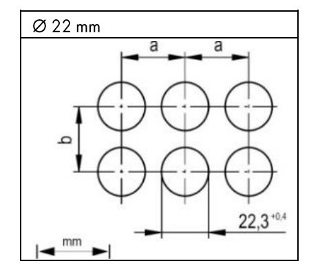 Красная сигнальная лампа Schrack MSM12000 IP65 ø28мм - фото №1