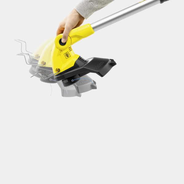 Триммер Karcher 1.444-310.0 LTR 18-30 Battery 18В 30см 1.6мм solo - фото №3