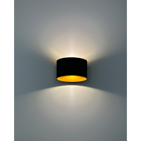 Уличный светильник Nowodvorski 8181 Ellipses LED 2x5W 3000K 600Lm IP54 черный - фото №1