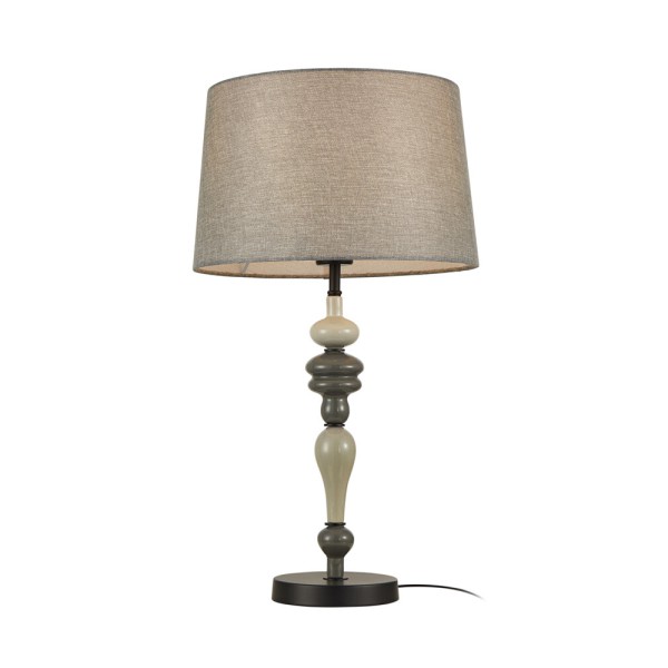 Настольная лампа Italux TB-22374-BK Nerom E27 1x60W IP20 бежевая