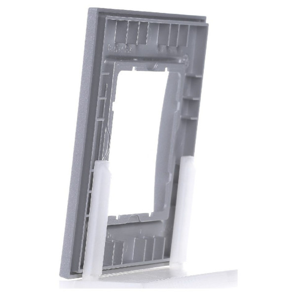 Рамка 1-местная алюминий Berker B.7 - фото №5