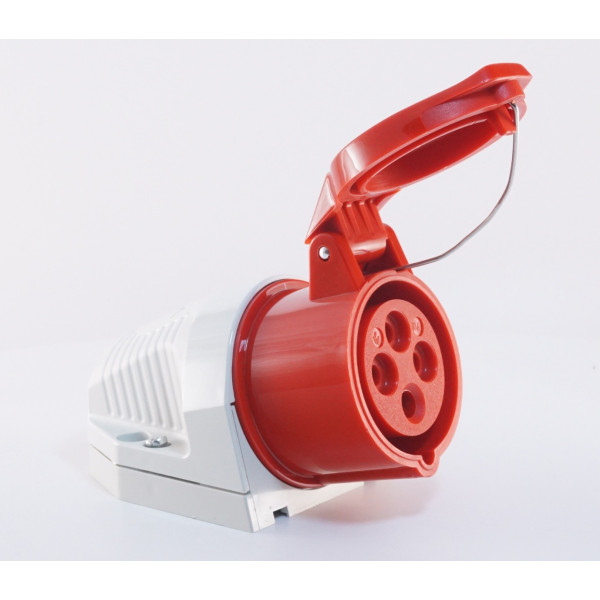 Трехфазный разъем WALTHER WL110406 (3P+E) 16А 400V IP44 - фото №1