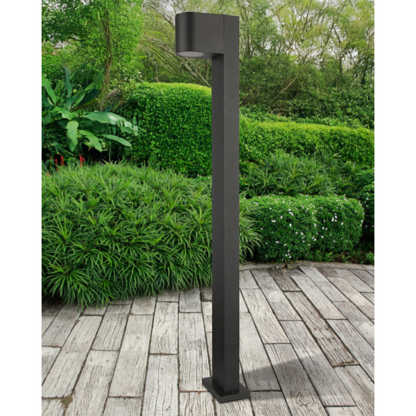 Вуличний світильник Goldlux 330994 Boston GU10 1x10W IP54 чорний - фото №1