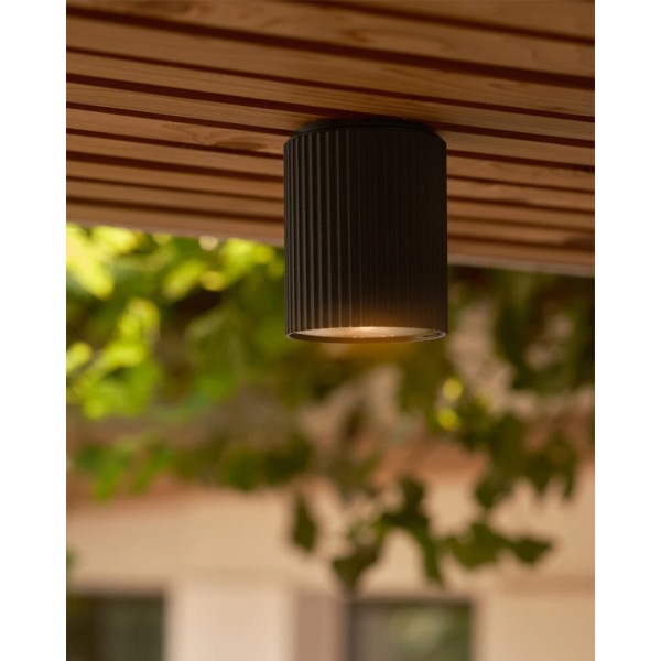 Вуличний світильник Nordlux 2518316003 Kyklop Ripple GU10 1x15W IP54 чорний - фото №2