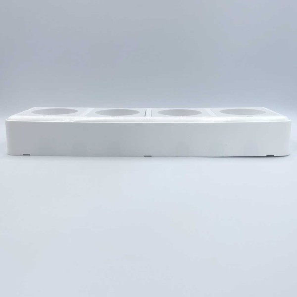 Розетка Nilson Unique біла 4-на без заземлення ( 28111061 ) - фото №2