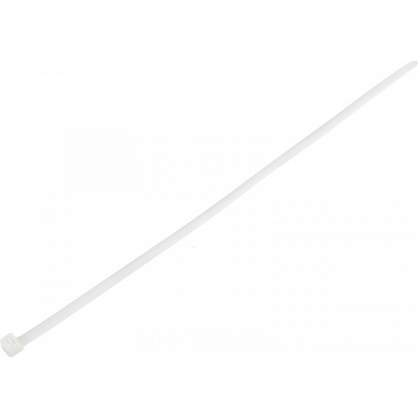 Нейлоновий хомут Аско-Укрем 8x500 білий (100шт)