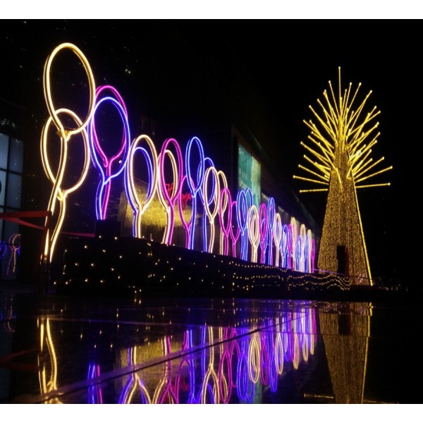 LED-профиль ALUMLED силиконовый IP65 (LN22214), 5м - фото №2