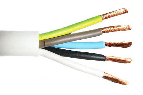 Провод ПВС 5х2,5 ЗЗЦМ - фото №1