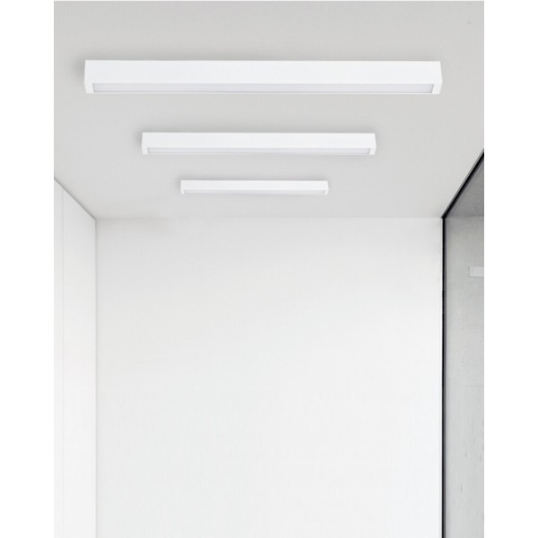 Потолочный светильник Nowodvorski 7558 Straight Ceiling LED T8LED 1x16W 3000K 2300Lm IP20 белый - фото №1